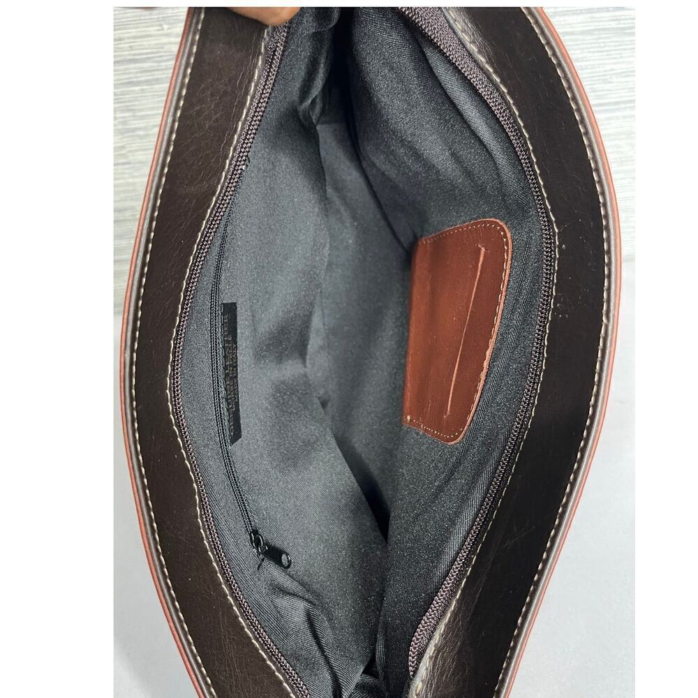 Borgo Degli Etruschi Brown Leather Shoulder Bag - Picture 11 of 11